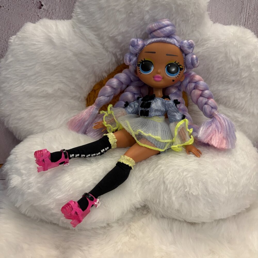 L.O.L. Surprise! Doll with Pink Hair and Black Outfit